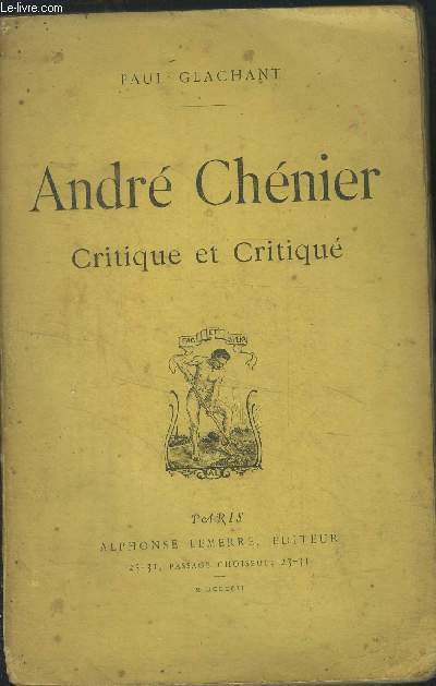 Andr Chenier Critique et critiqu