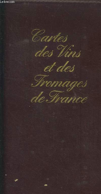 Carte des vins et des fromages de France