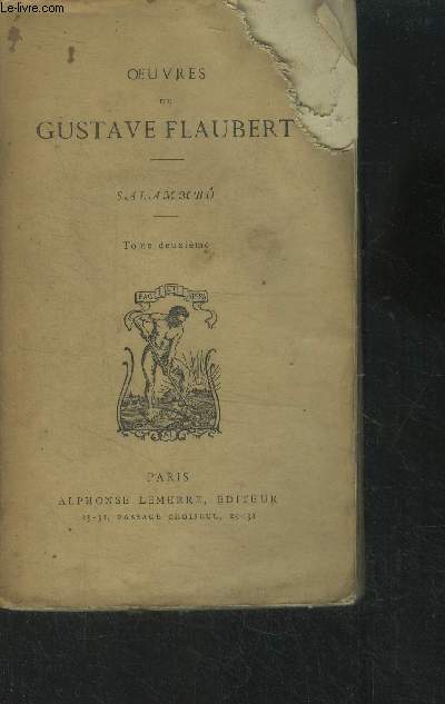 Oeuvres de Gustave Flaubert : Salammb Tome II
