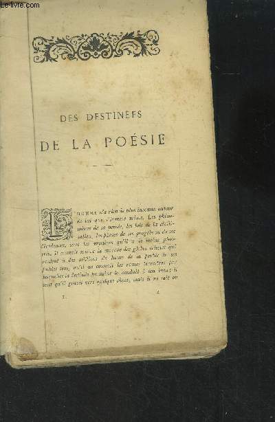 Oeuvres de Lamartine. Posies