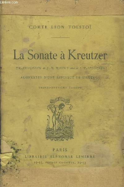 La sonate a Kreutzer