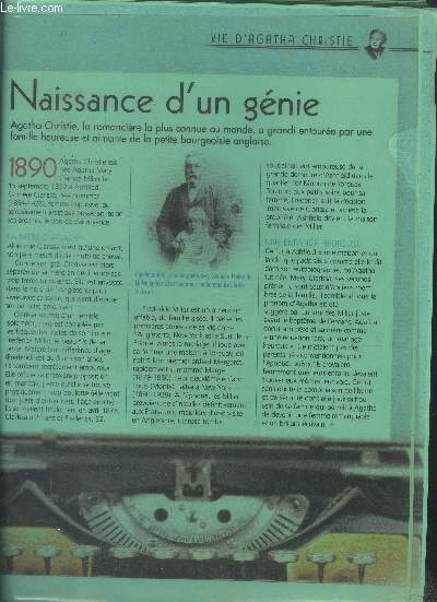 Dossier sur la vie d'Agatha Christie