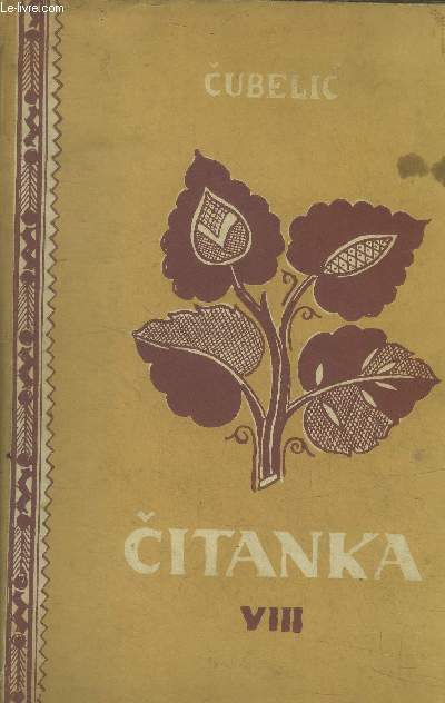 Citanka. Livre en croate