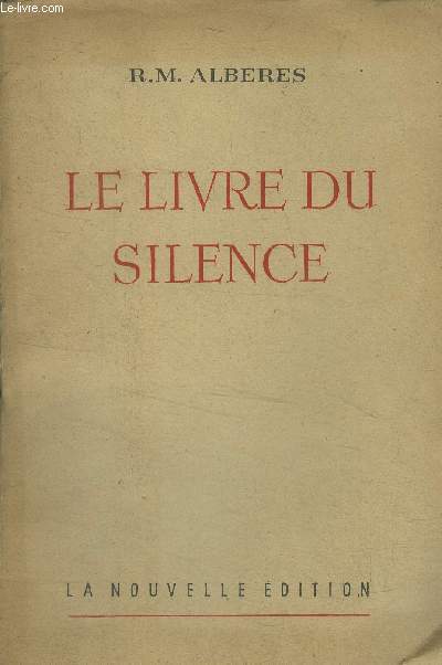 Le livre du silence