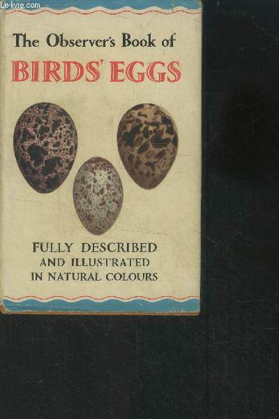 The observer's book of birds' eggs