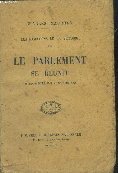 Le parlement se runit