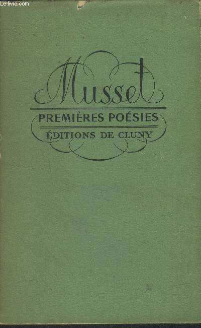 Musset Premires posies