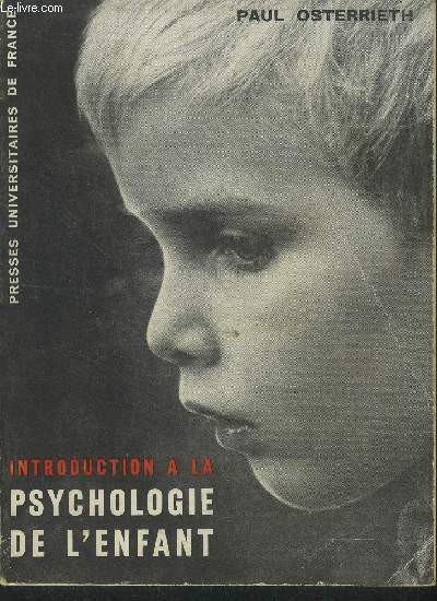 Introduction a la psychologie de l'enfant