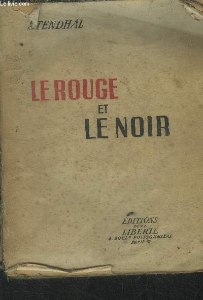 Le rouge et le noir