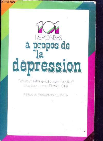 101 reponses a propos de la depression