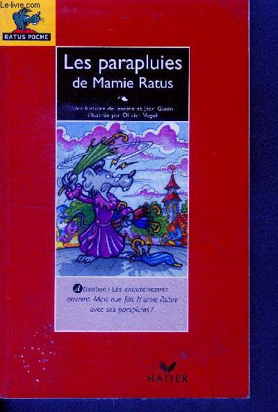 Les parapluies de mamie ratus - ratus poche N3- les aventures du rat vert