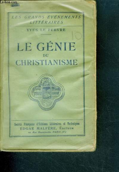Le Gnie du Christianisme (2me srie).