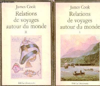 Relations de voyages autour du monde - 2 volumes : tome 1 + tome 2 - N°15 + N°16