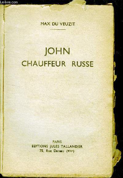 John chauffeur russe