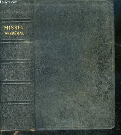 Missel vesperal - prieres-rituel - n425