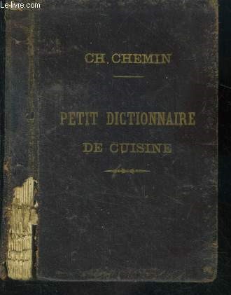 Petit dictionnaire de cuisine dit aide mmoire