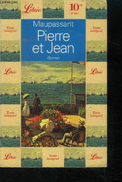 Pierre et jean - roman - texte integral