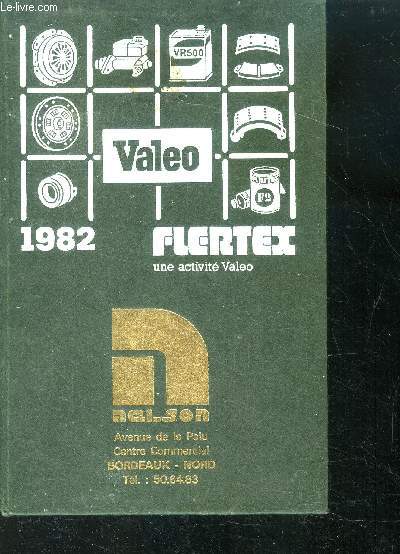Valeo 1982 agenda - flertex une activite valeo