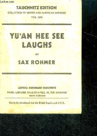 Yu'an hee see laughs - collection of british and american authors- vol. 5099