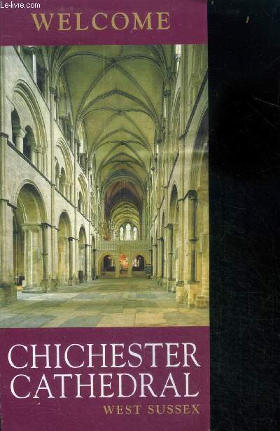 Chichester cathedral - west sussex - welcome - brochure / plaquette dpliante