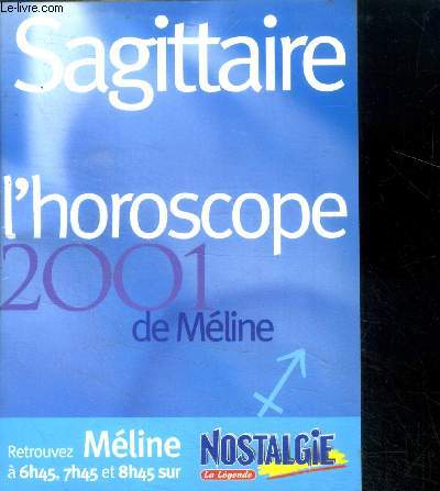 Sagittaire - l'horoscope 2001 de mline