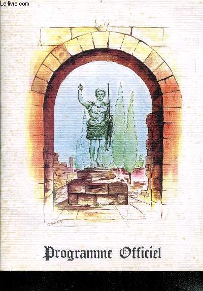 Programme officiel Ouverture de la saison lyrique vendredi 30 novembre 1973- la tosca, opera en trois actes de L. Illica et G. Giacosa d'apres le drame de victor Sardou.