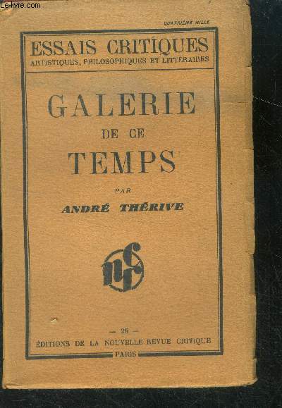 Galerie de ce temps