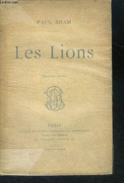Les lions - 3eme edition