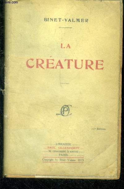 La creature- 10eme edition