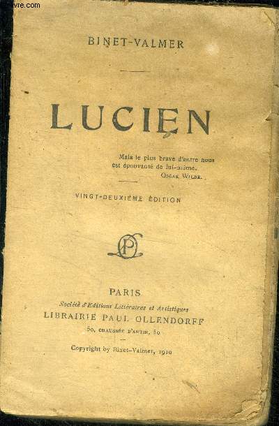 Lucien - 22eme edition