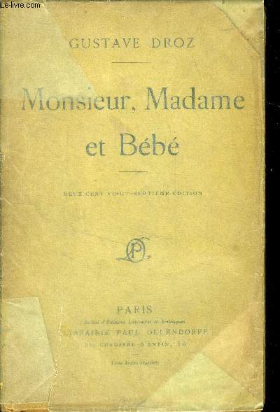 Monsieur, madame et bebe 228eme edition