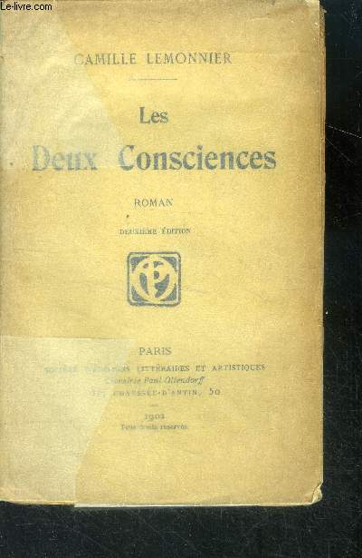 Les deux consciences - roman - 2eme edition