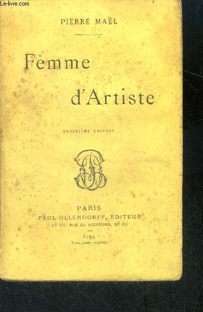 Femme d'artiste - 3eme edition