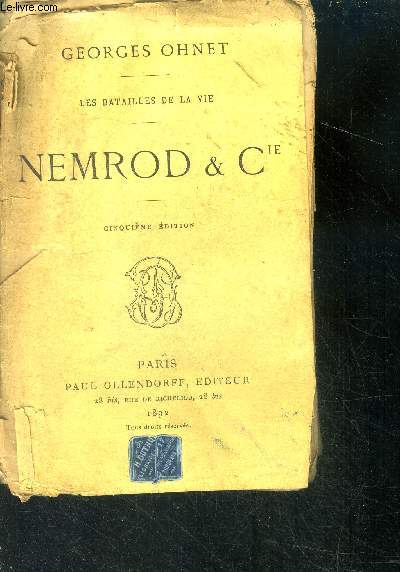 Nemrod et cie - les batailles de la vie - 5eme edition