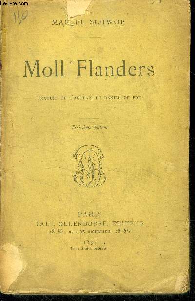 Moll flanders - 3eme edition