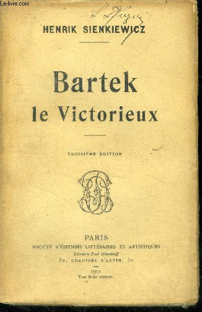 Bartek le victorieux - 3eme edition