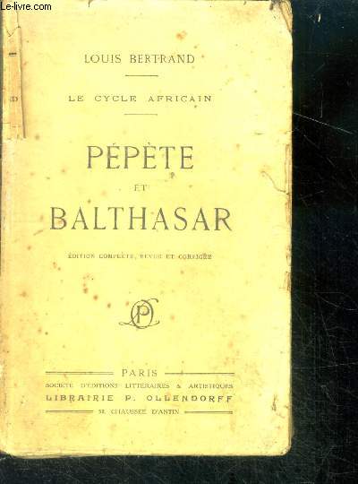 Le Cycle Africain - Ppte et Balthasar.