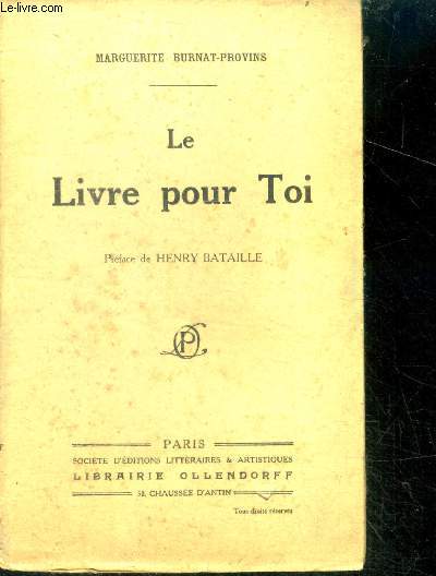 Le livre pour toi