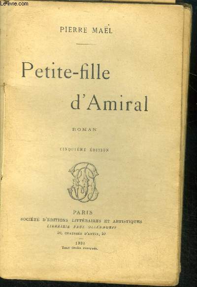 Petite fille d'amiral - roman - 5eme edition