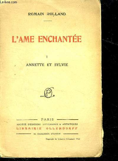 L'Âme Echantée I. Annette et Sylvie.