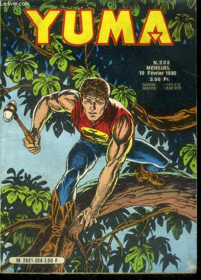 Yuma N208 - 10 fevrier 1980- zagor 
