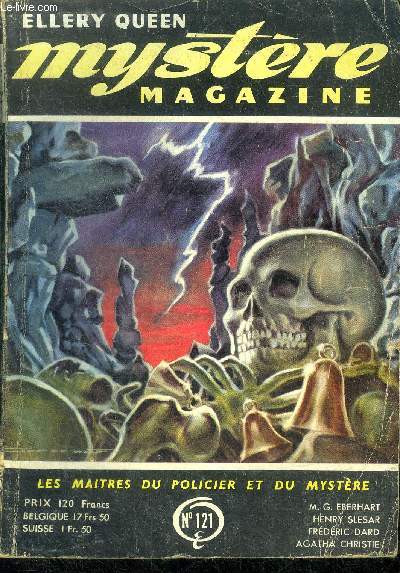 Mystere magazine n121- fevrier 1958 - O sont les perles- partie civile-Qui a bu boira- L'homme qui n'avait pas d'ennemis- Laissez ma mre tranquille !- Editions spciale- Symbole d'autorit- Les cnes d'argent- Hrdit charge- Le bal des farceurs...