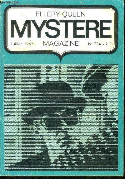 Mystere Magazine N234 -juillet 1967- 1 dollar en poche- L'ultime chambre close- Les trois 