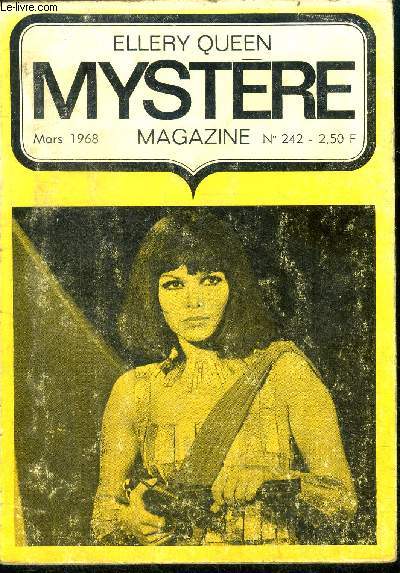 Mystere Magazine N242 - mars 1968 - Les voyages organiss de Ms Black- Le chiffre de la bte- L'heuristicien et le tueur- Une toile est tombe- dans le cou- Les comptes se rglent la nuit- verdict- le crime passe en jugement-...