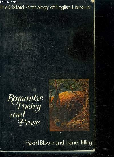 Romantic poetry and prose