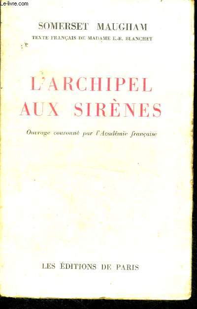 L'archipel aux sirenes