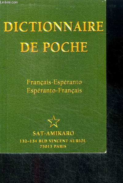 Dictionnaire de poche 