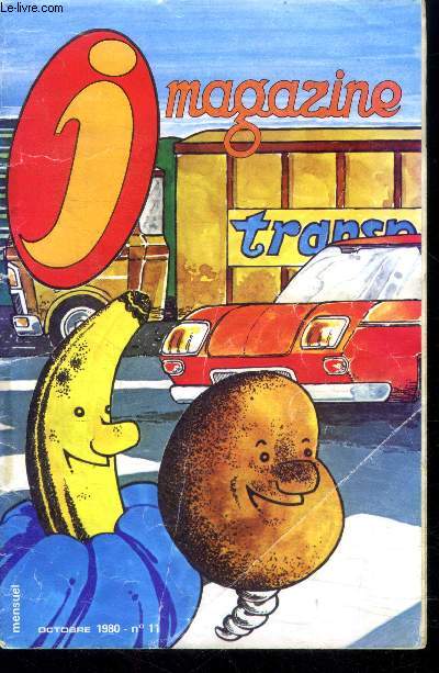 J magazine N11, octobre 1980- si j'etais clown, les petits souliers, patatoune la petite patate, comment on fait une statue, un oiseau en papier, cuisine: le far breton, je joue avec des rubans
