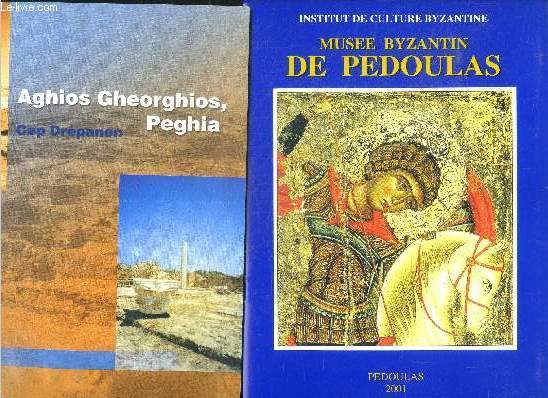 Musee byzantin de pedoulas, 2001 + brochure aghios gheorghios, peghia, cap drepanon