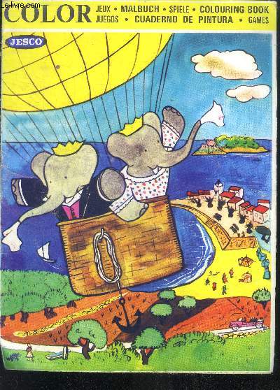 Le journal de Babar - Color - jeux, malbuch, spiele, colouring book, juegos, cuaderno de pintura, games